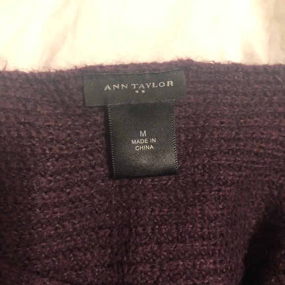 Ann Taylor boatneck pullover sweater - Picture 3 of 4